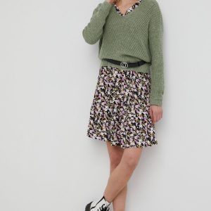 JDY pulover femei, culoarea verde, light