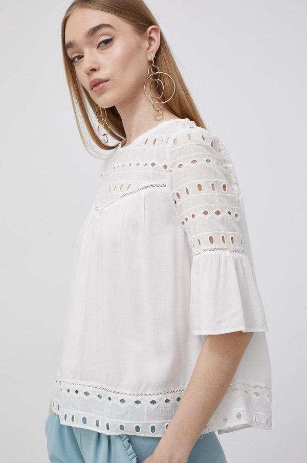 AA00-TSD0F3_00X_F1.jpg Only bluza femei, culoarea alb, neted