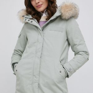 AW20-KUD0DW_77X_F1.jpg Only hanorac femei, culoarea verde, de tranzitie