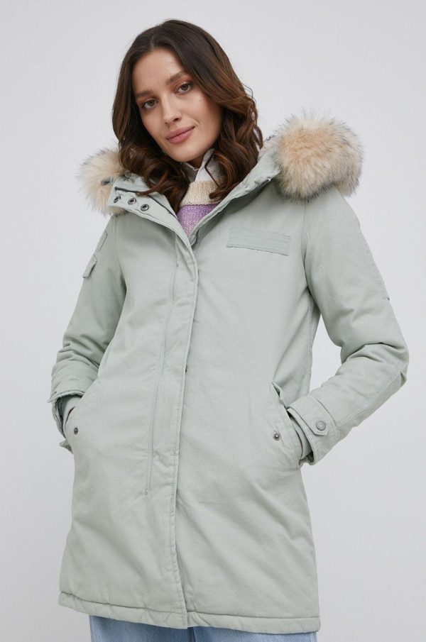 AW20-KUD0DW_77X_F1.jpg Only hanorac femei, culoarea verde, de tranzitie
