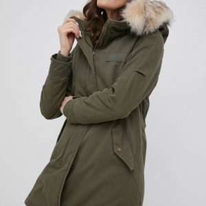 AW20-KUD0DW_91X_F1.jpg Only hanorac femei, culoarea verde, de tranzitie