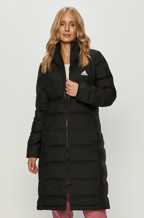 AW20-KUD0HD_99X_F1.jpg adidas Performance geaca sport din puf FT2574 culoarea negru, de iarna