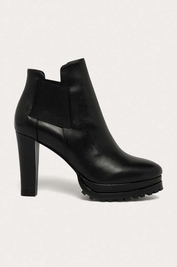 AllSaints - Cizme de piele Sarris