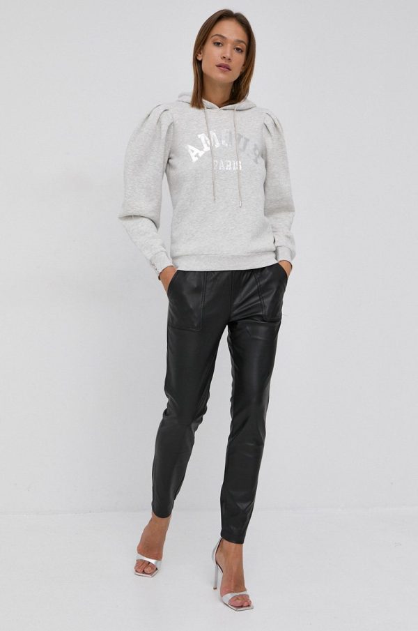 AW21-BDD05D_09X_F1.jpg Morgan Bluză femei, culoarea gri, cu imprimeu