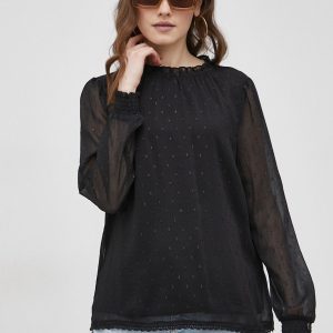 AW21-BDD08R_99X_F1.jpg Superdry Bluză femei, culoarea negru, modelator