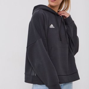 AW21-BLD0KR_99X_F1.jpg Adidas Performance Bluză GR4277 femei, culoarea negru, cu imprimeu