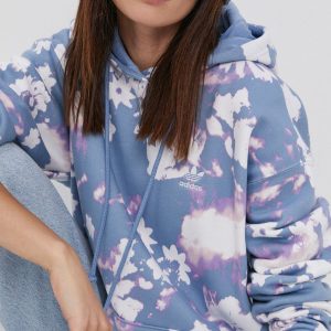 AW21-BLD0LB_MLC_F1.jpg Adidas Originals Bluză H20441 femei, cu imprimeu