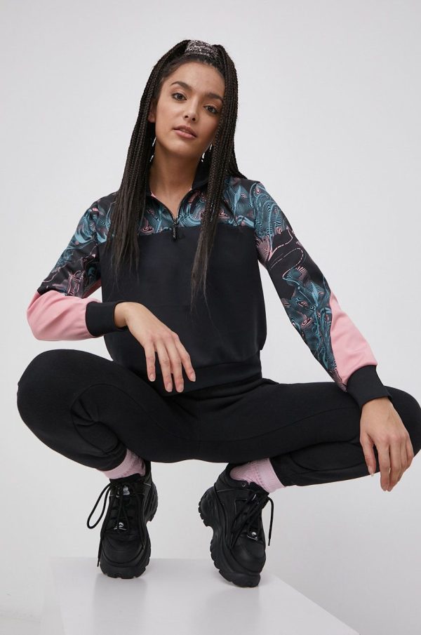 AW21-BLD0UE_59X_F1.jpg Fila Bluză femei, culoarea albastru marin, modelator