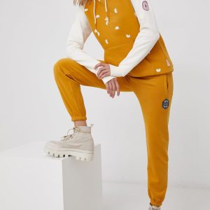 AW21-BLD0YD_17X_F1.jpg Femi Stories Bluză femei, culoarea galben, cu imprimeu