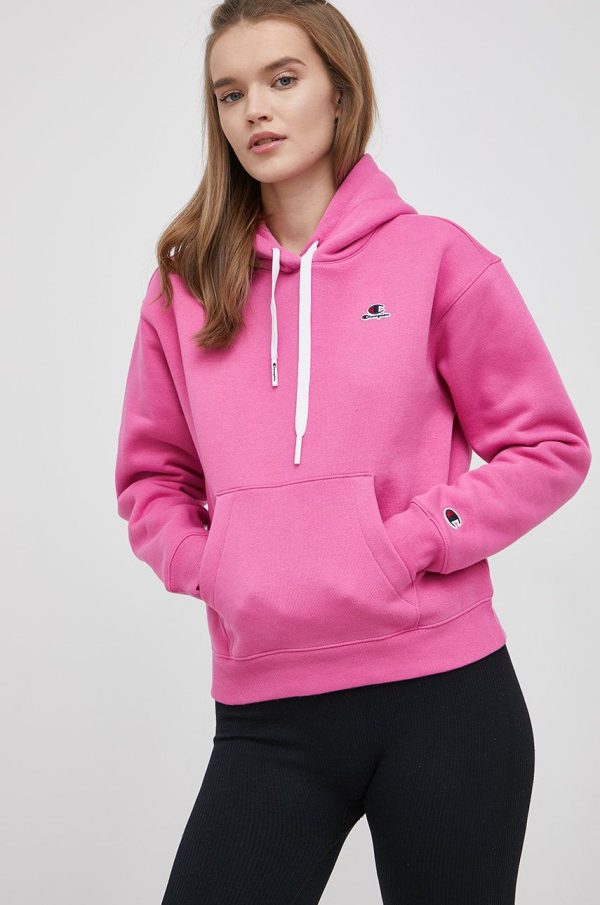 Champion Bluză 114466 femei, culoarea roz, cu imprimeu