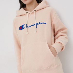 Champion Bluză 114788 femei, culoarea roz, cu imprimeu