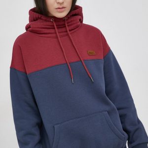 Roxy Bluză femei, culoarea albastru marin, modelator
