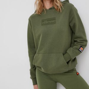 AW21-BLD147_78X_F1.jpg Ellesse Bluză femei, culoarea verde, cu imprimeu