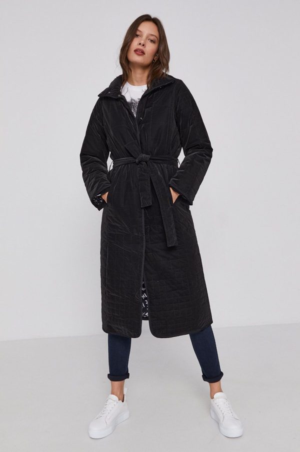 AW21-KPD02A_99X_F1.jpg Desigual Geacă femei, culoarea negru, de iarnă