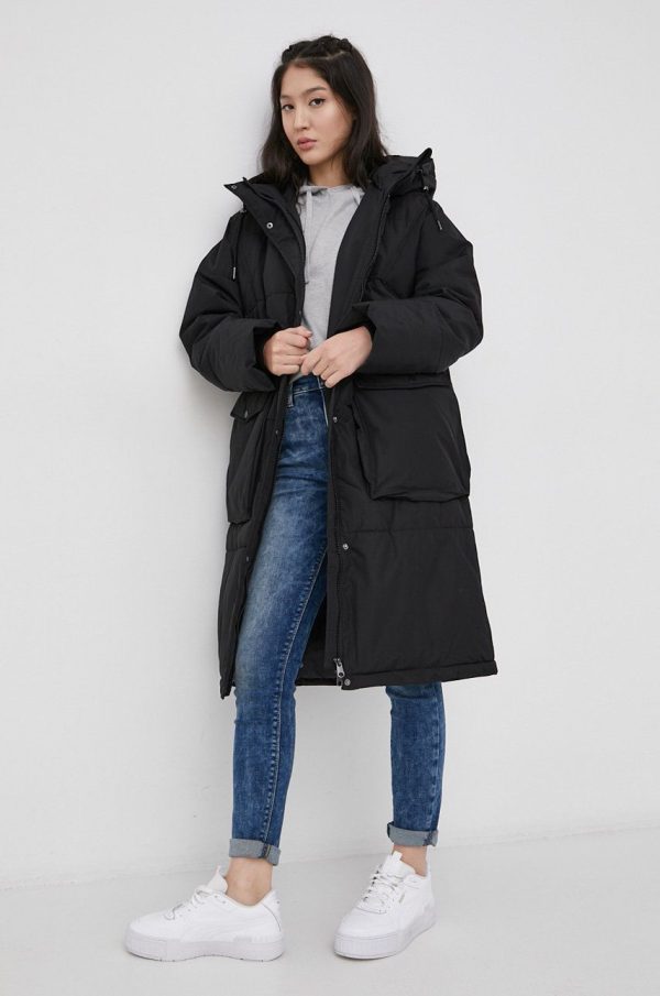 AW21-KUD045_99X_F1.jpg Vero Moda Geacă femei, culoarea negru, de iarnă