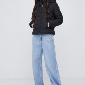 Vero Moda Geacă femei, culoarea negru, de tranzitie