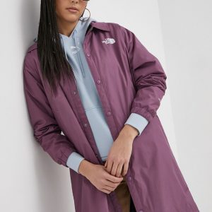 AW21-KUD12P_48X_F1.jpg The North Face Geacă culoarea violet, de tranzitie