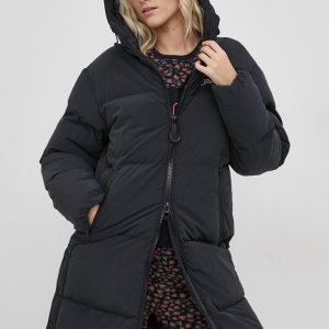 AW21-KUD16K_99X_F1.jpg Champion Geacă 114581 femei, culoarea negru, de iarnă, oversize