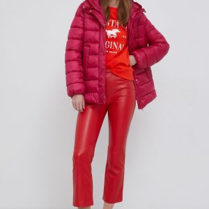 AW21-KUD1IF_43X_F1.jpg United Colors of Benetton Geacă femei, culoarea roz, de iarnă