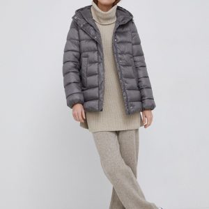 AW21-KUD1IH_90X_F1.jpg United Colors of Benetton Geacă femei, culoarea gri, de iarnă