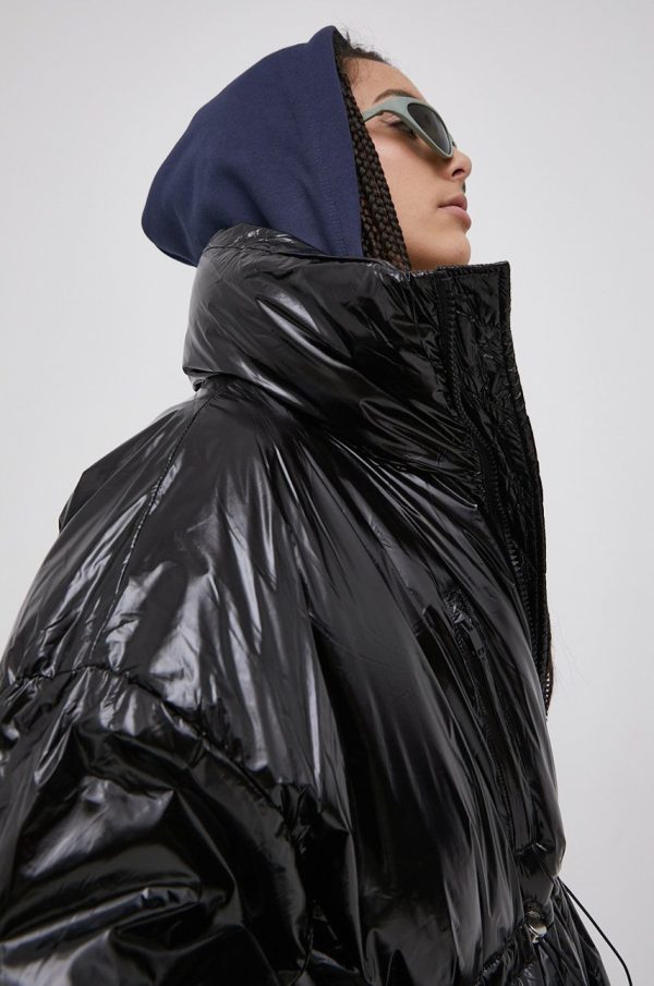 AW21-KUD1NO_99X_F1.jpg Sixth June Geacă femei, culoarea negru, de iarnă