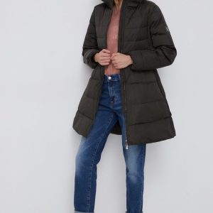 AW21-KUD1O6_87X_F1.jpg Tiffi Geacă de puf Ann culoarea verde, de iarnă