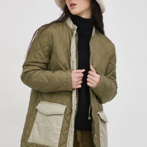 AW21-KUD1PD_91X_F1.jpg Vero Moda Geacă femei, culoarea verde, de tranzitie