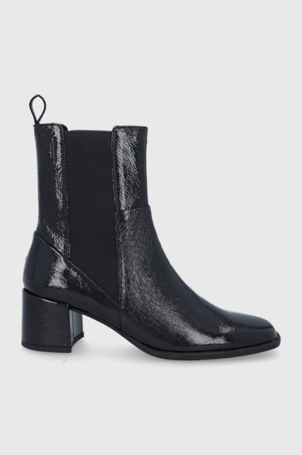 Vagabond Cizme Stina femei, culoarea negru, cu toc drept