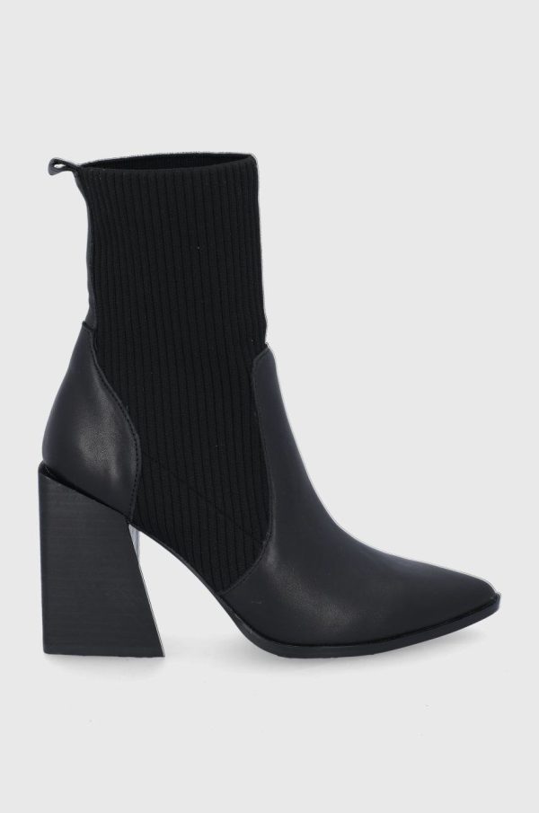 AW21-OBD2C3_99X_F1.jpg Steve Madden Botine femei, culoarea negru, cu toc drept