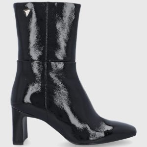 AW21-OBD3W7_99X_F1.jpg Sisley Cizme de piele femei, culoarea negru, cu toc drept