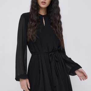 AW21-SUD06P_99X_F1.jpg Jacqueline de Yong Rochie culoarea negru, mini, evazata