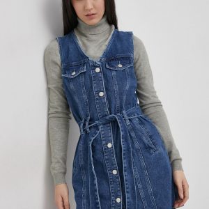 AW21-SUD17Y_55X_F1.jpg Only Rochie jeans mini, model drept