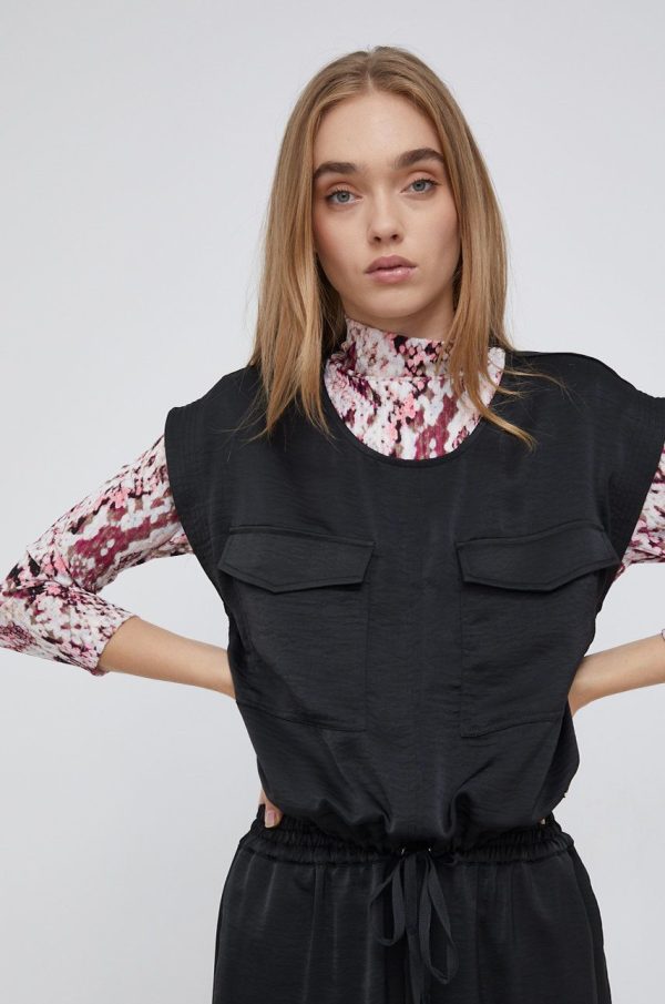 AW21-TSD12F_99X_F1.jpg Dkny Bluză culoarea negru