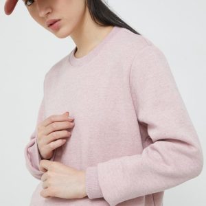AW22-BLD0F4_30X_F1.jpg Superdry bluza femei, culoarea roz, melanj