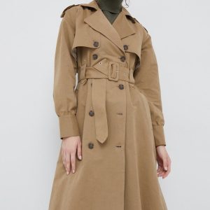 AW22-KPD02I_80X_F1.jpg Y.A.S trenci femei, culoarea bej, de tranzitie