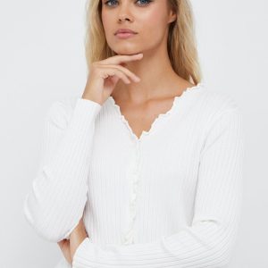 AW22-SWD05Y_00X_F1.jpg Vero Moda cardigan femei, culoarea alb, light