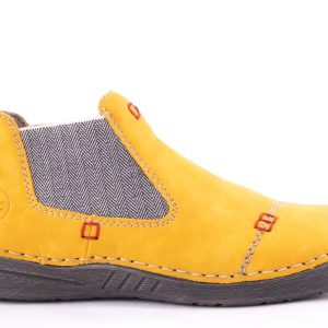 GHETE DAMA RIEKER PIELE NATURALA NABUK RIEK 52590 /GLB -
