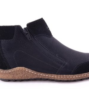 GHETE DAMA RIEKER PIELE NATURALA RIEK L7582 /N -
