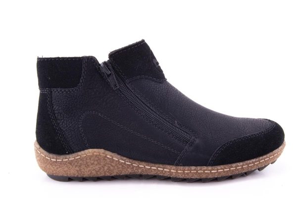 GHETE DAMA RIEKER PIELE NATURALA RIEK L7582 /N -