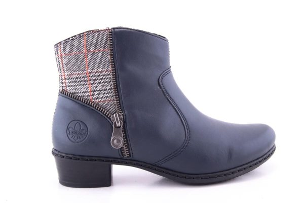 GHETE DAMA RIEKER PIELE NATURALA RIEK Y0770 /ABS -