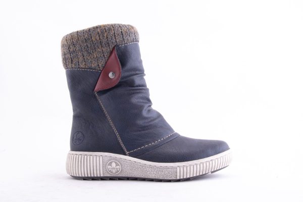 GHETE DAMA PIELE ECOLOGICA RIEKER GHETE DAMA RIEKER RIEK Z6693 /ABS -