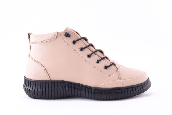 GHETE DAMA PIELE NATURALA CLAUDIO CASINI GHETE DAMA PIELE NATURALA DE VITEL CLAUDIO CASINI CART 1073 /BEJ -