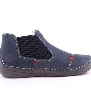 GHETE DAMA RIEKER PIELE NATURALA NABUK RIEK 52590 /ABS -