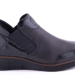 GHETE DAMA RIEKER PIELE NATURALA RIEK 53786 /N -