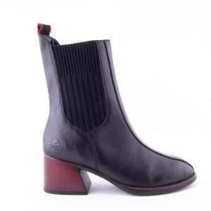 GHETE DAMA RIEKER PIELE NATURALA RIEK 79370 /N -