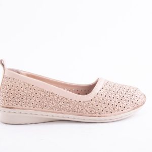 PANTOFI DAMA PIELE NATURALA DE VITEL CLAUDIO CASINI CART 2041-L /BEJ -