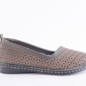 PANTOFI DAMA PIELE NATURALA DE VITEL CLAUDIO CASINI CART 2041-L /KAKI -