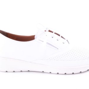 PANTOFI DAMA PIELE NATURALA DE VITEL CLAUDIO CASINI CART 1080 /ALB -