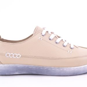 PANTOFI DAMA PIELE NATURALA DE VITEL CLAUDIO CASINI CART 402 /BEJ -