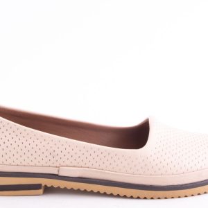 PANTOFI DAMA PIELE NATURALA DE VITEL CLAUDIO CASINI CART 1083 /BEJ -